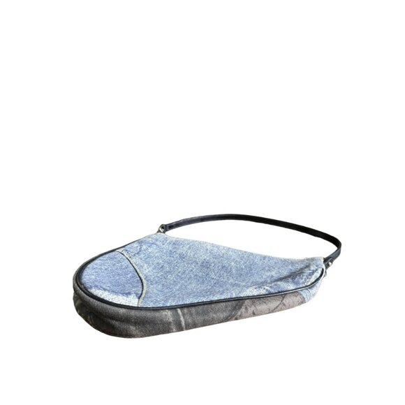Dior Denim Mini Saddle - Picture 3 of 7